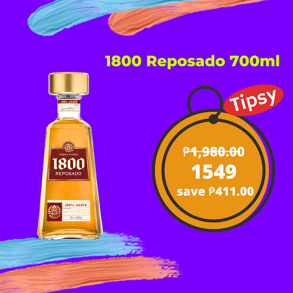 Buy 1800 Reposado Tequila 700ml at a Very Affordable Price in the Philippines