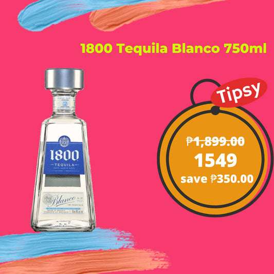Buy 1800 Tequila Blanco 750ml at a Very Affordable Price in the Philippines