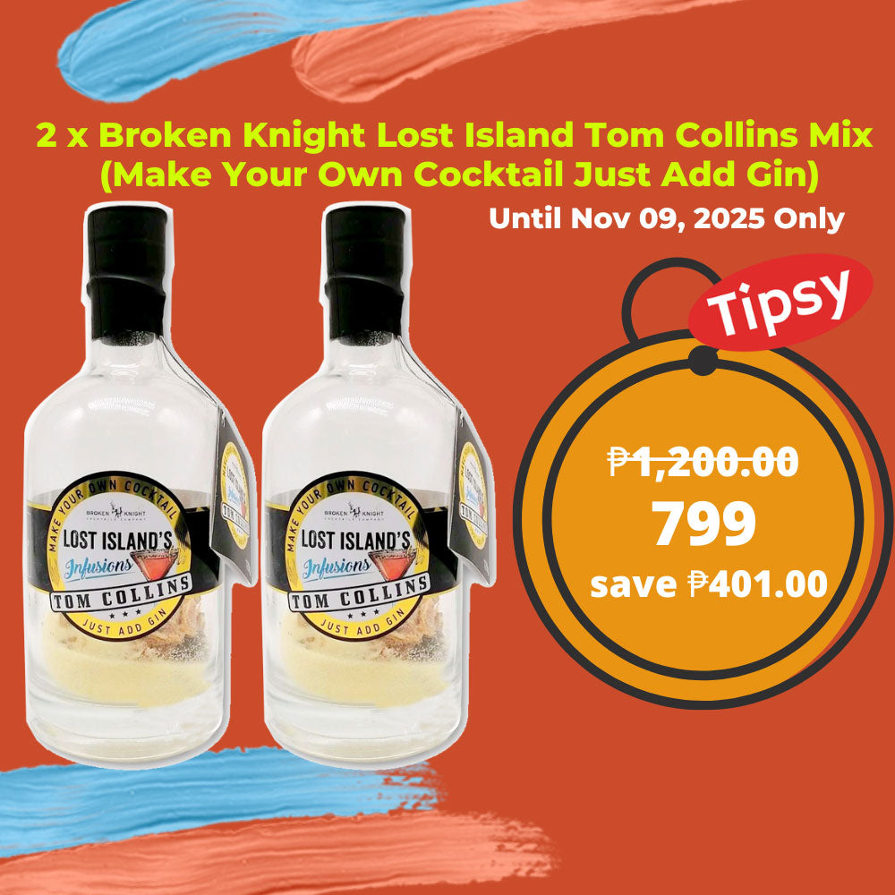 2 x Broken Knight Lost Island Tom Collins Mix (Make Your Own Cocktail Just Add Gin) Price Ph