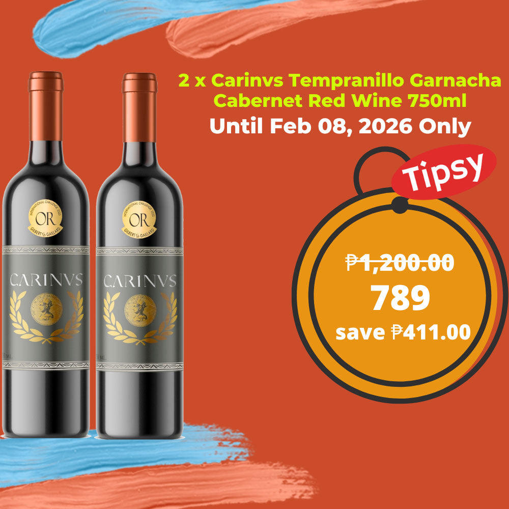 2 x Carinvs Tempranillo Garnacha Cabernet Red Wine 750ml Price Philippines