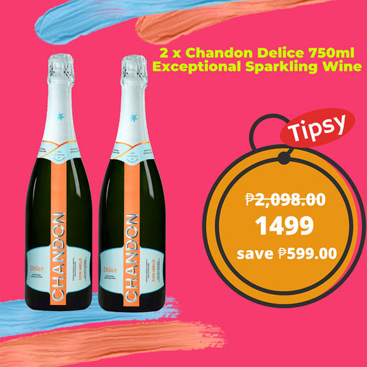 2 x Chandon Delice 750ml Exceptional Sparkling Wine