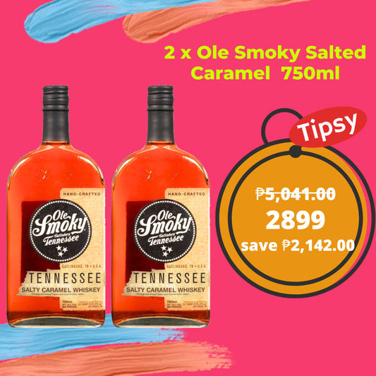 2 x Ole Smoky Salted Caramel  750ml