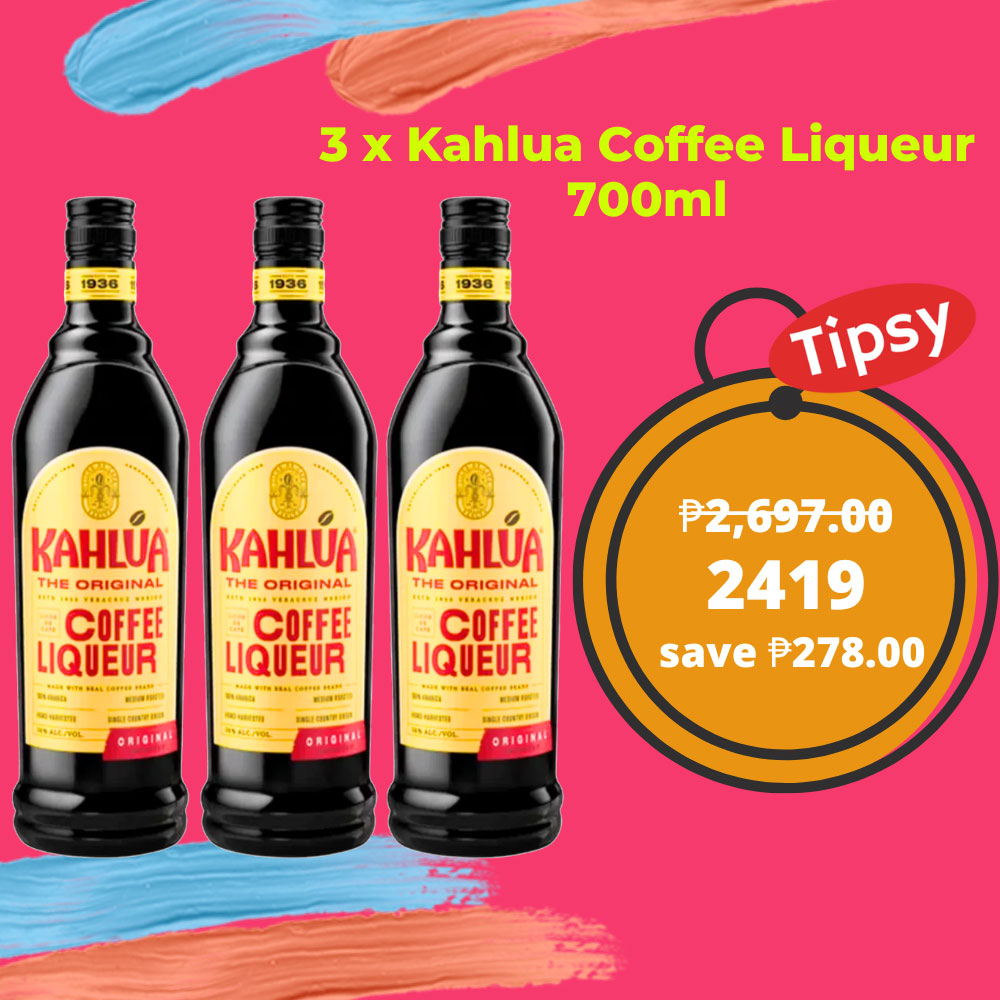 3 x Kahlua Coffee Liqueur 700ml Price Philippines