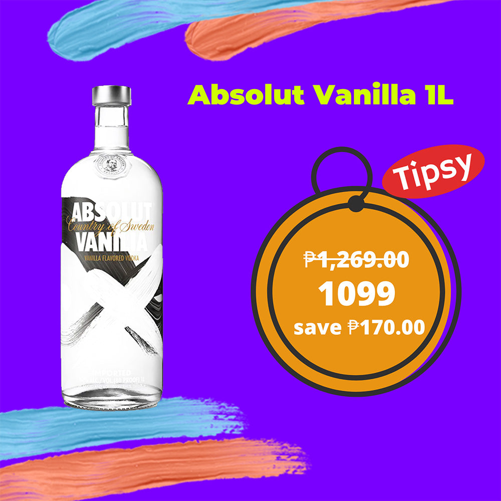 Buy Absolut Vanilia Vodka 1L at a Very Affordable Price in the Philippines