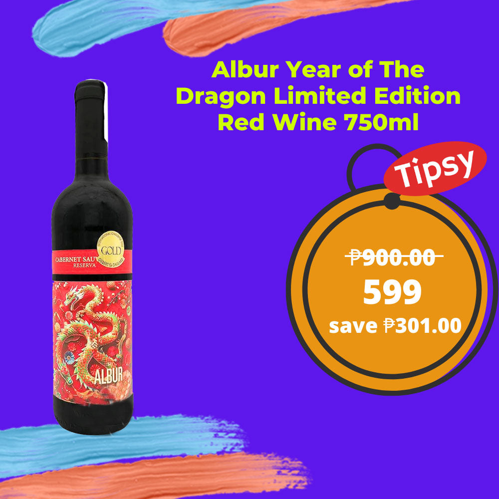 Buy Albur Year of The Dragon Limited Edition Red Wine 750ml at a Very Affordable Price in the Philippines