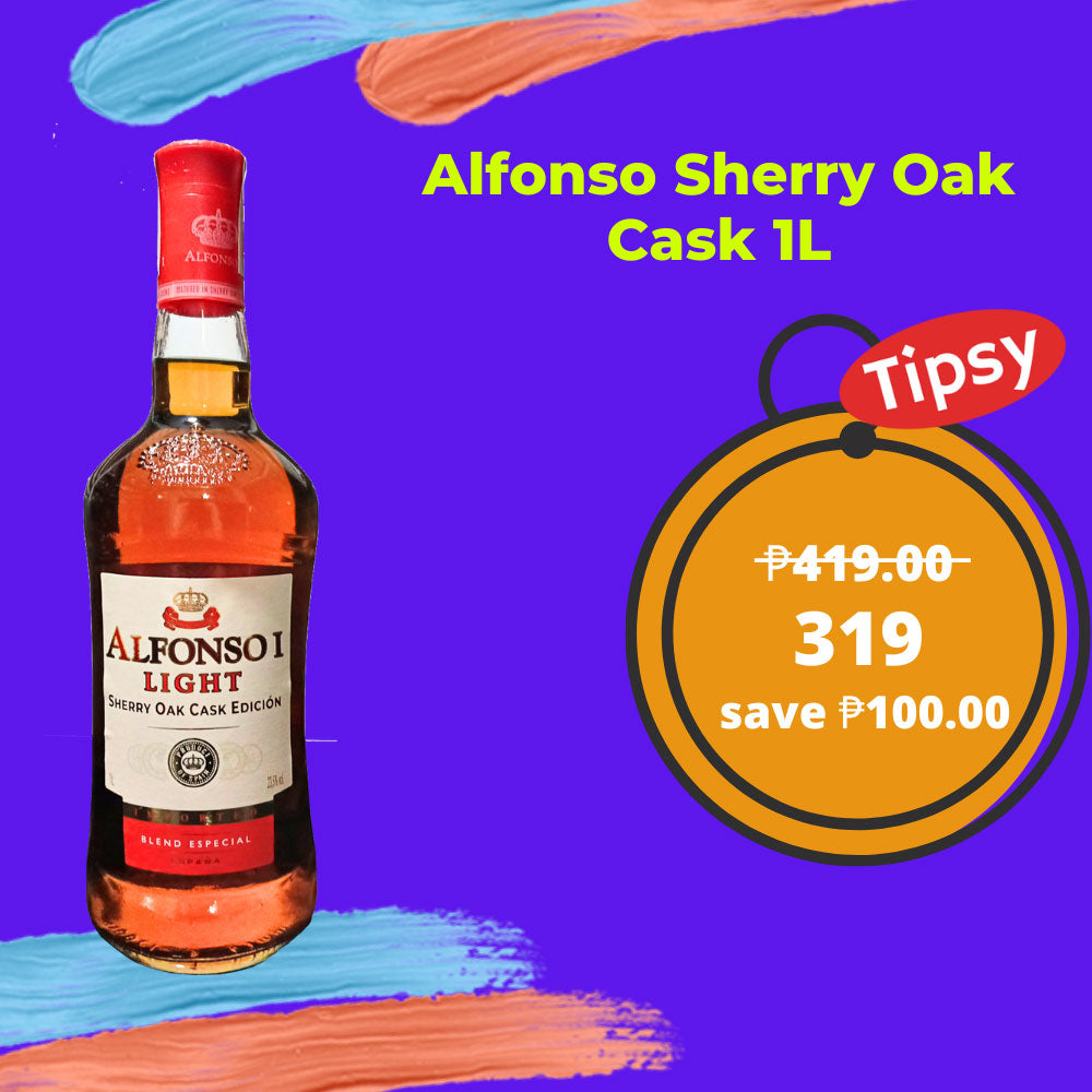 Buy Alfonso Sherry Oak Cask Brandy 1L at a Very Affordable Price in the Philippines