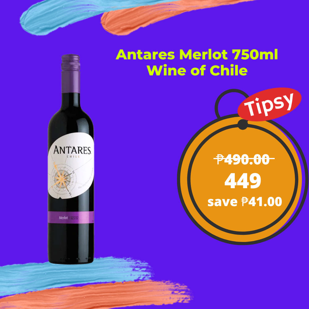 Buy Antares Merlot 750ml Wine of Chile at a Very Affordable Price in the Philippines