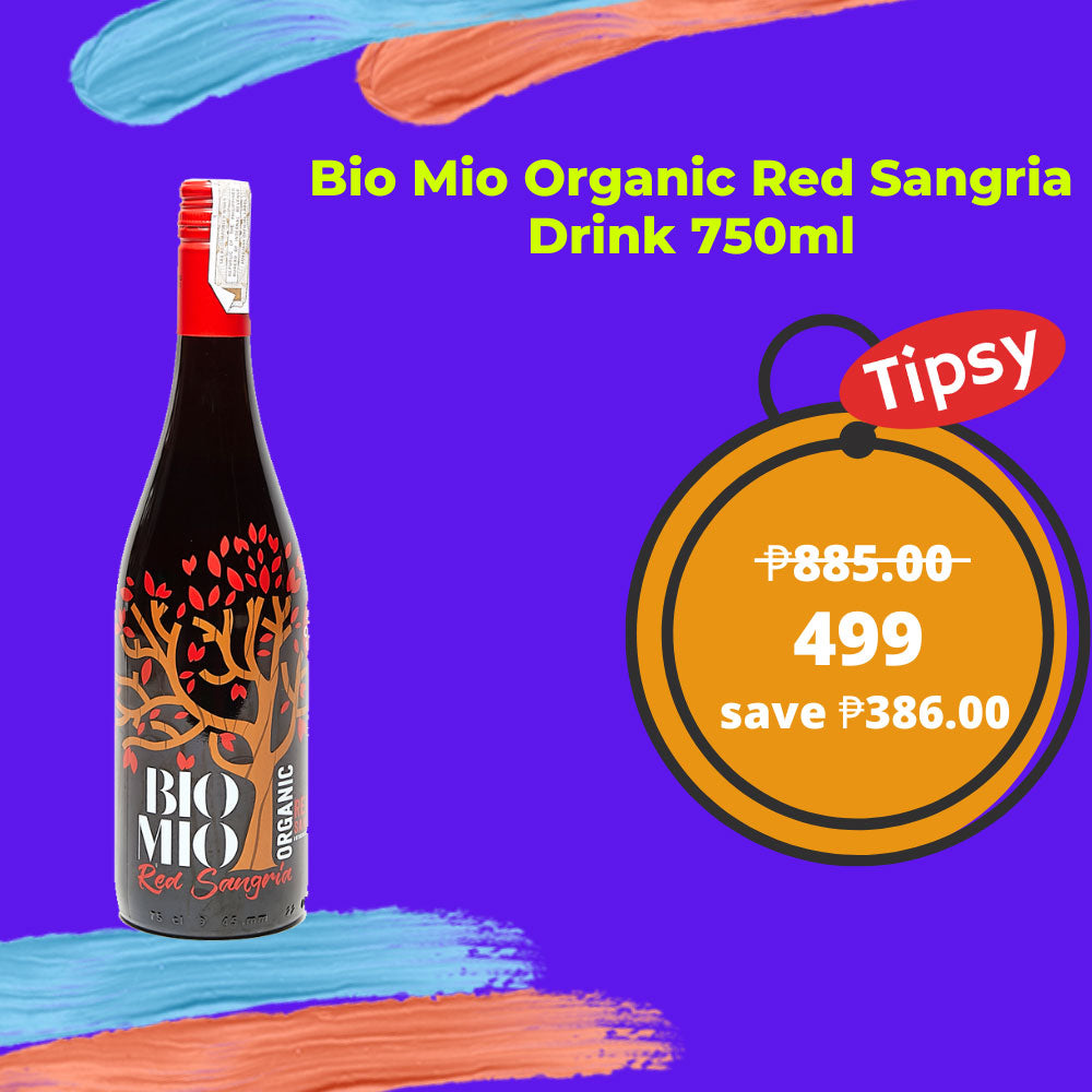 Buy Bio Mio Organic Red Sangria Drink 750ml Wine at a Very Affordable Price in the Philippines