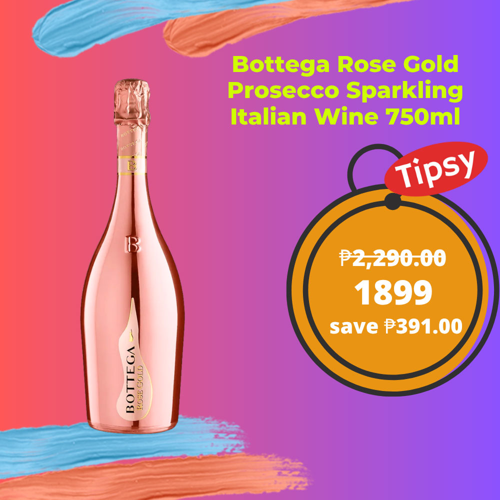 Bottega Rose Gold Prosecco Sparkling Italian Wine 750ml Price Philippines