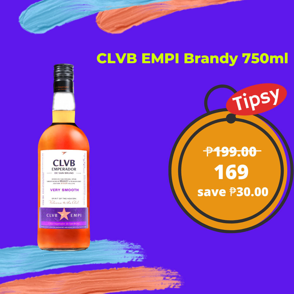 Buy CLVB EMPI Brandy 750ml at a Very Affordable Price in the Philippines
