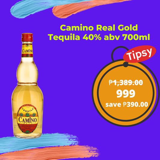 Buy Camino Real Gold Tequila 40% abv 700ml at a Very Affordable Price in the Philippines