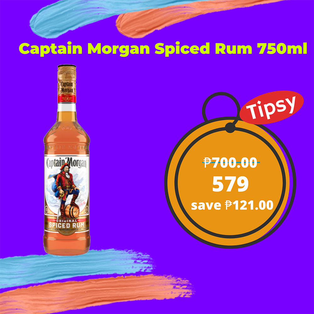 Buy Captain Morgan Spiced Rum 750ml at a Very Affordable Price in the Philippines