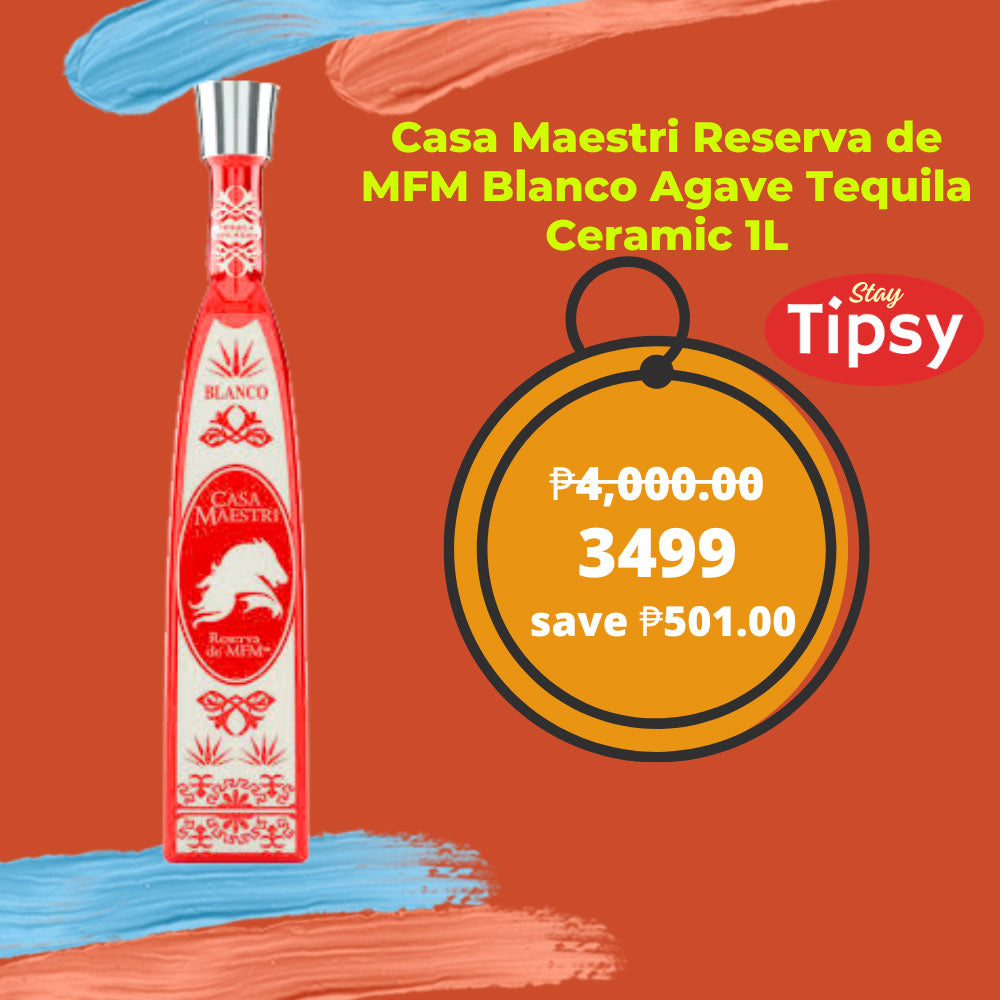 Casa Maestri Reserva de MFM Blanco Agave Tequila Ceramic 1L Price PH