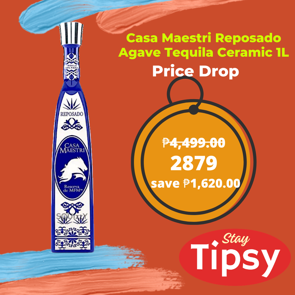 Casa Maestri Reposado Agave Tequila Ceramic 1L | Buy Online | Tipsy.ph