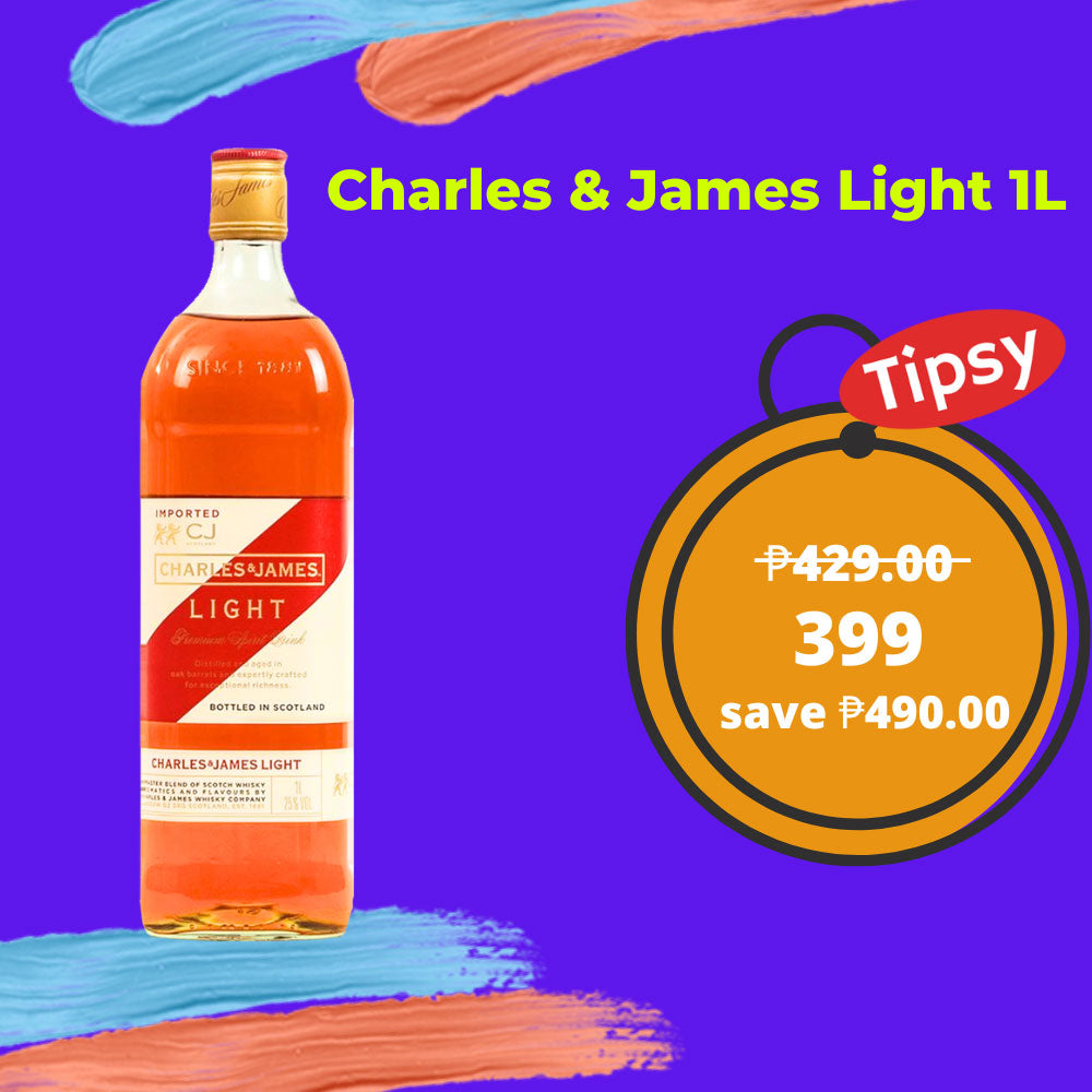 Buy Charles & James Light Whisky 1L at a Very Affordable Price in the Philippines