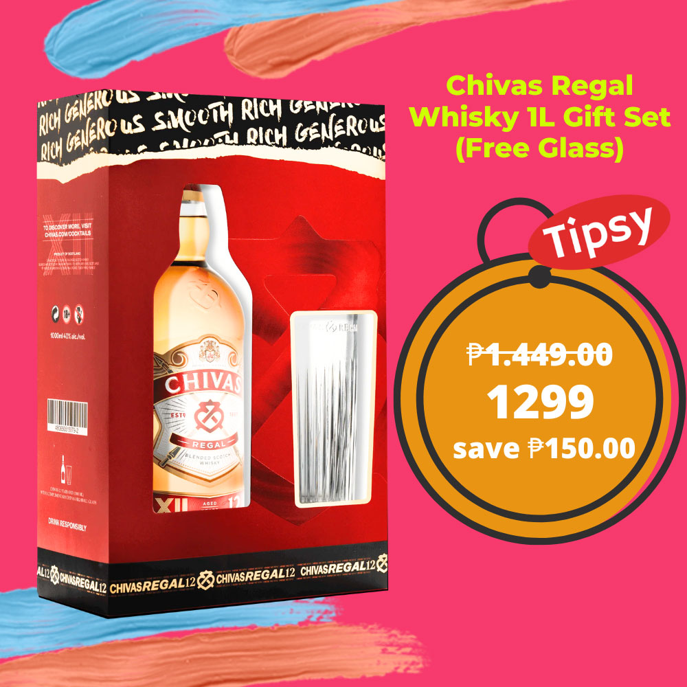 Chivas Regal 12 Year Old Whisky 1L Highball Glass Price PH
