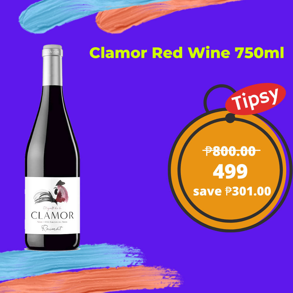Buy Clamor Red Wine 750ml at a Very Affordable Price in the Philippines