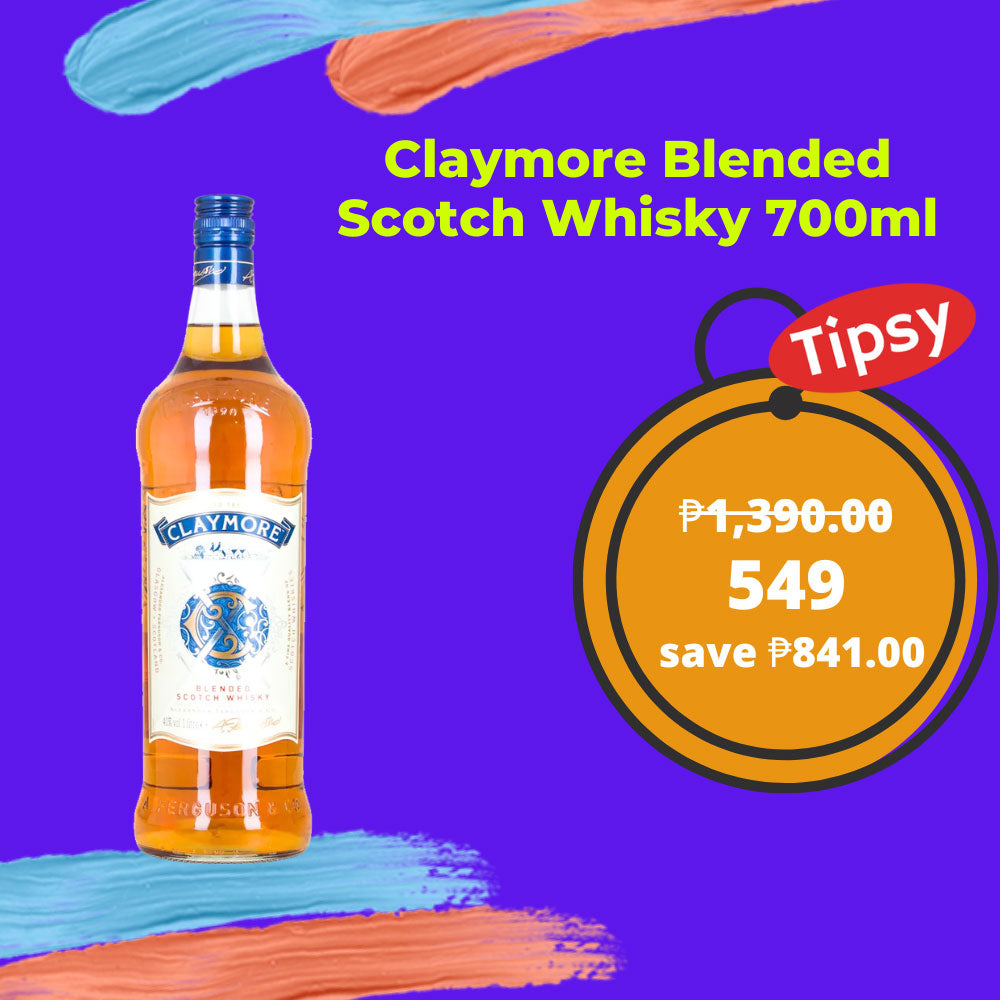 Buy Claymore Blended Scotch Whisky 700ml at a Very Affordable Price in the Philippines