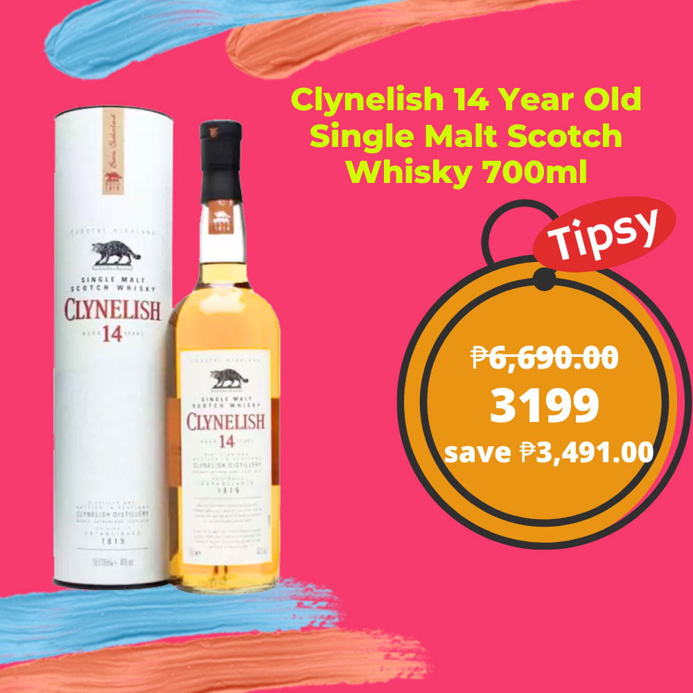 Buy Clynelish 14 Year Old Single Malt Scotch Whisky 700ml at a Very Affordable Price in the Philippines