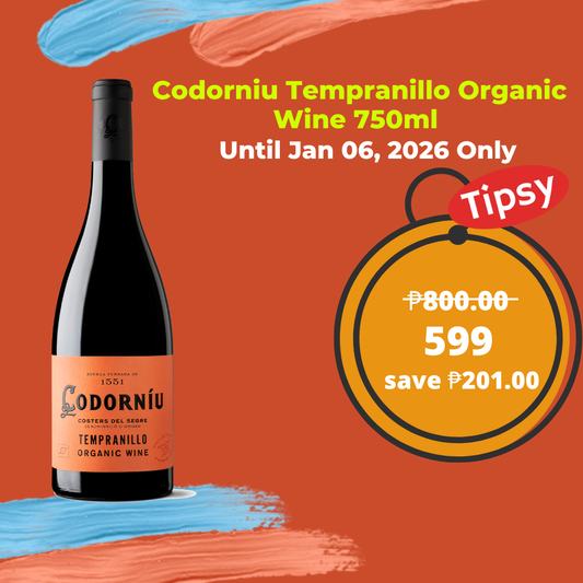 Codorniu Tempranillo Organic Wine 750ml  Price Philippines