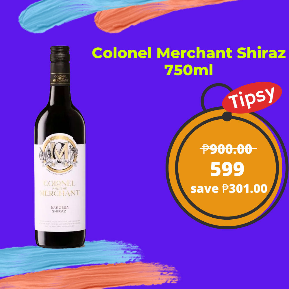 Buy Colonel Merchant Shiraz 750ml Wine at a Very Affordable Price in the Philippines