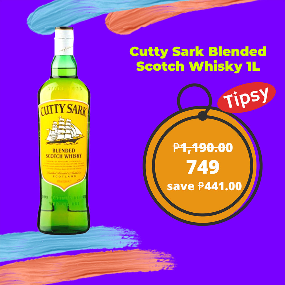 Buy Cutty Sark Blended Scotch Whisky 1L at a Very Affordable Price in the Philippines