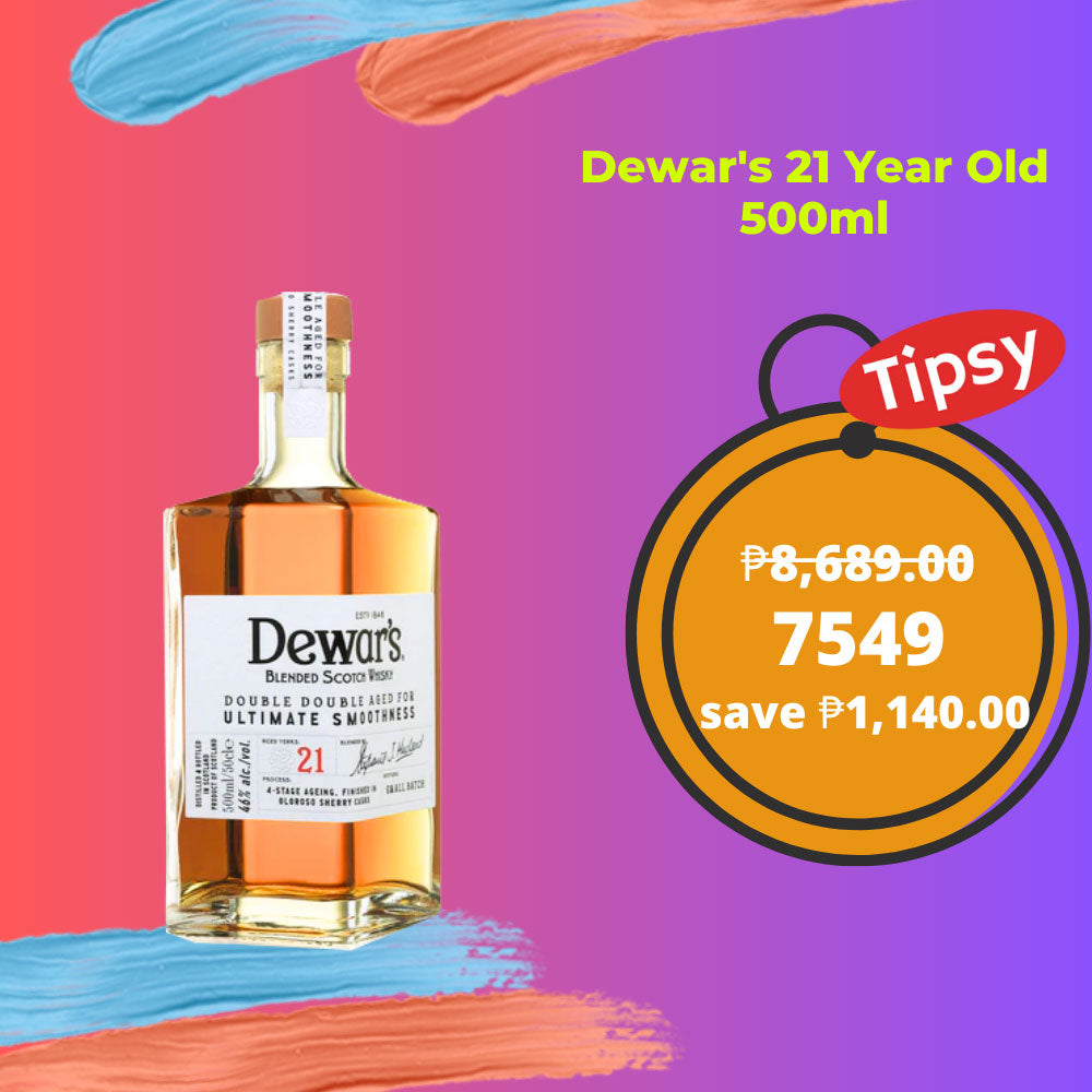 Buy Dewar's 21 Year Old 500ml at a Very Affordable Price in the