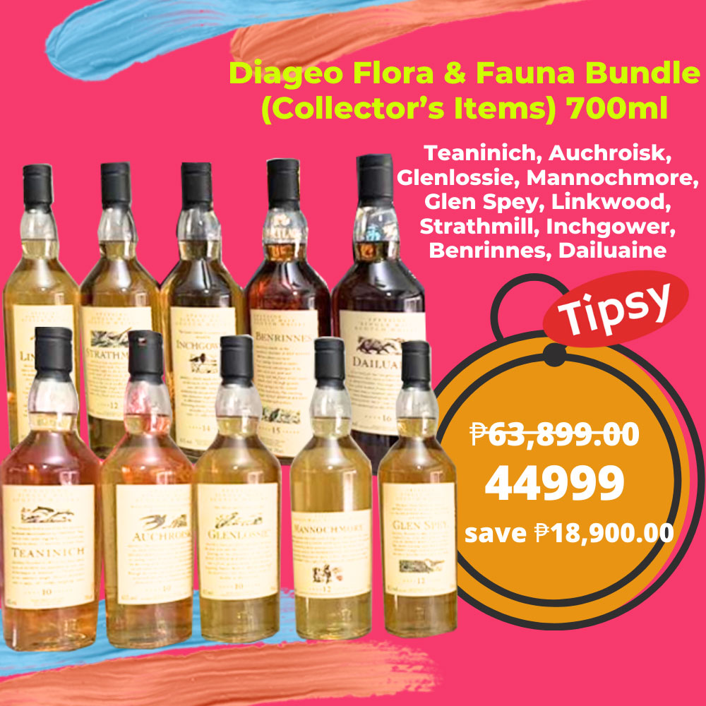Diageo Flora & Fauna Bundle (Collector’s Items) 700ml Price Philippines