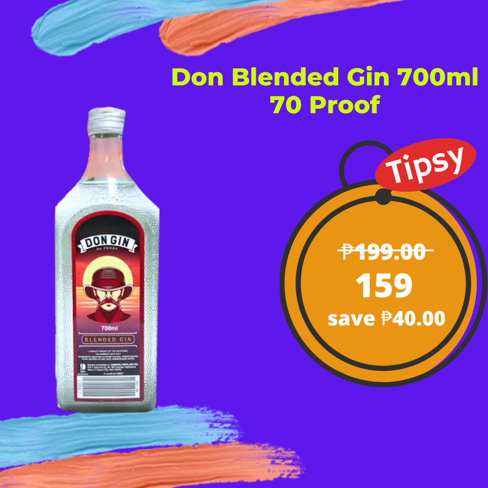 Buy Don Blended Gin 700ml 70 Proof at a Very Affordable Price in the Philippines