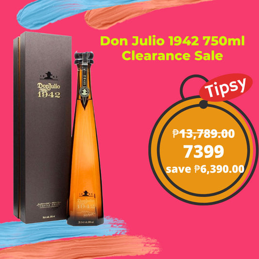 Buy Don Julio 1942 750ml Clearance Sale Tequila at a Very Affordable Price in the Philippines