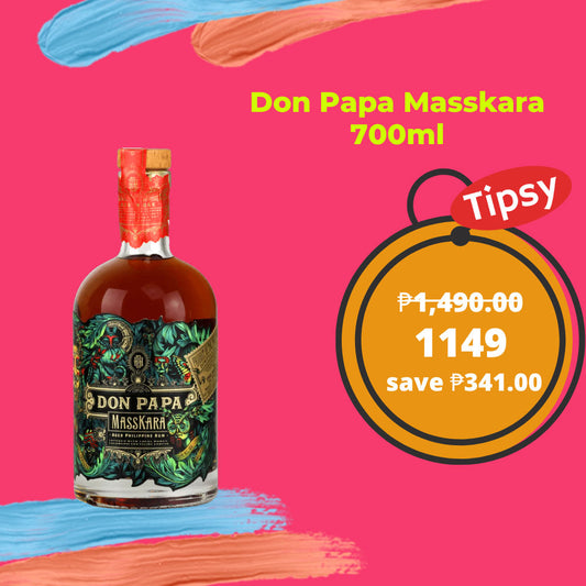 Buy Don Papa Masskara Rum 700ml at a Very Affordable Price in the Philippines