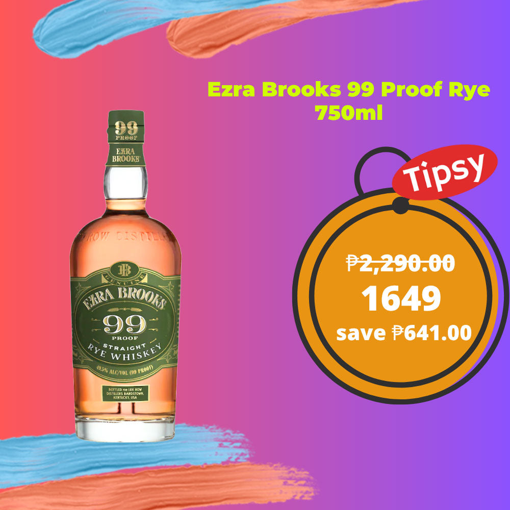 Ezra Brooks 99 Proof Rye 750ml Price Philippines