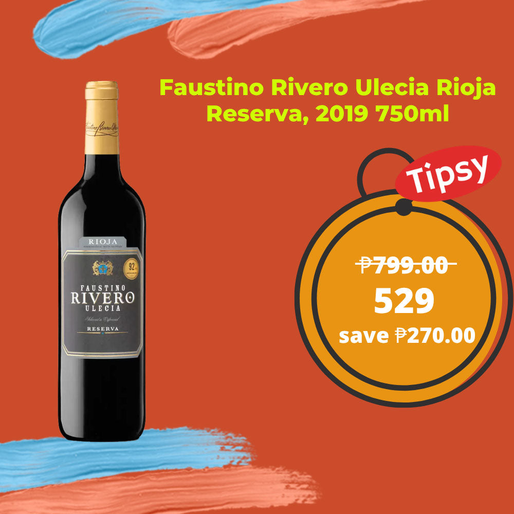 Faustino Rivero Ulecia Rioja Reserva, 2019 750ml Price Philippines