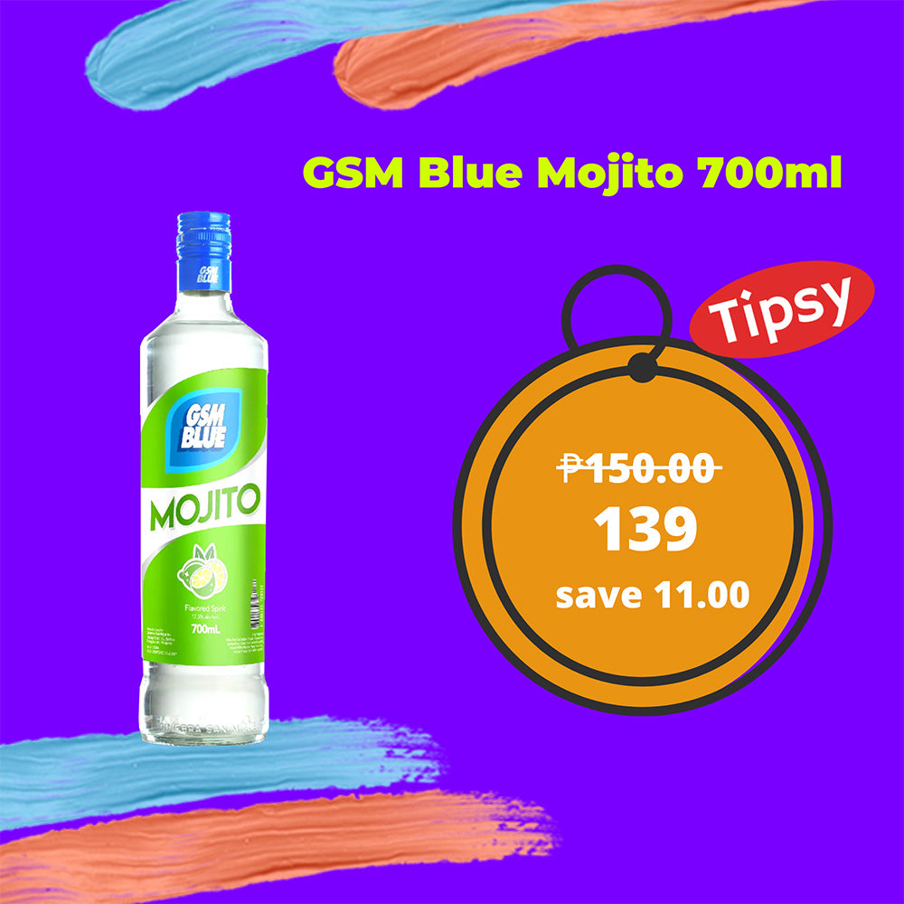GSM Blue Mojito 700ml Tipsy gsm-blue-mojito-700ml-tipsy
