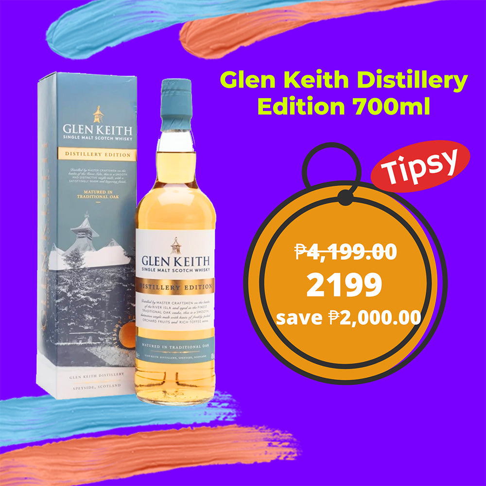 Buy Glen Keith Distillery Edition 700ml Single Malt Whisky at a Very Affordable Price in the Philippines