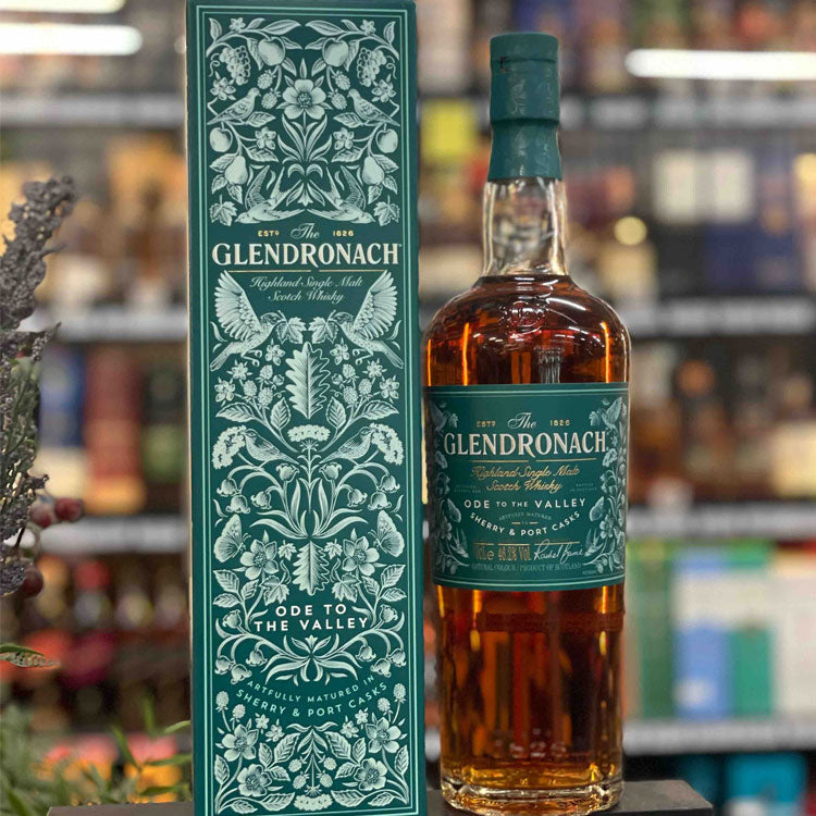 GlenDronach Ode to the Valley Sherry and Port Casks 700ml 46.2 ABV