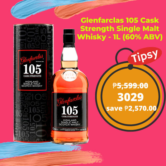 Glenfarclas 105 Cask Strength Single Malt Whisky - 1L Price Philippines