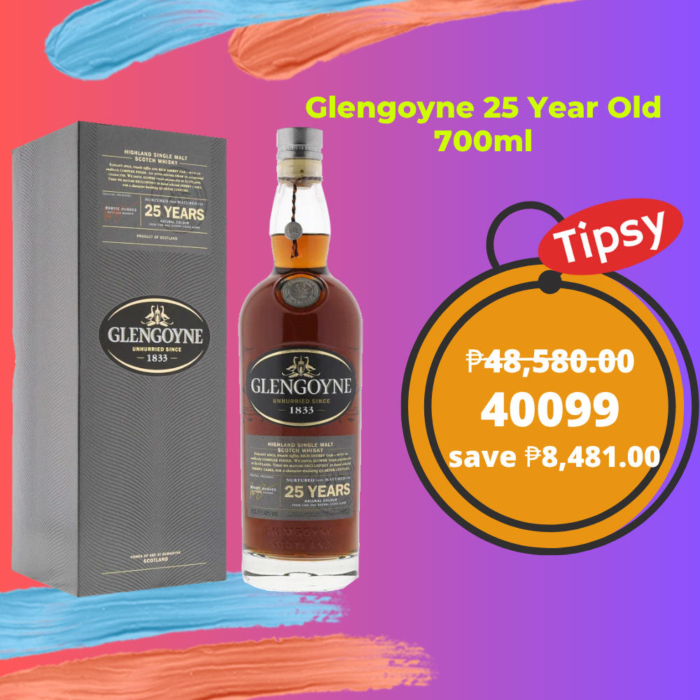 Buy Glengoyne 25 Year Old 700ml Single Malt Whisky at a Very Affordable Price in the Philippines