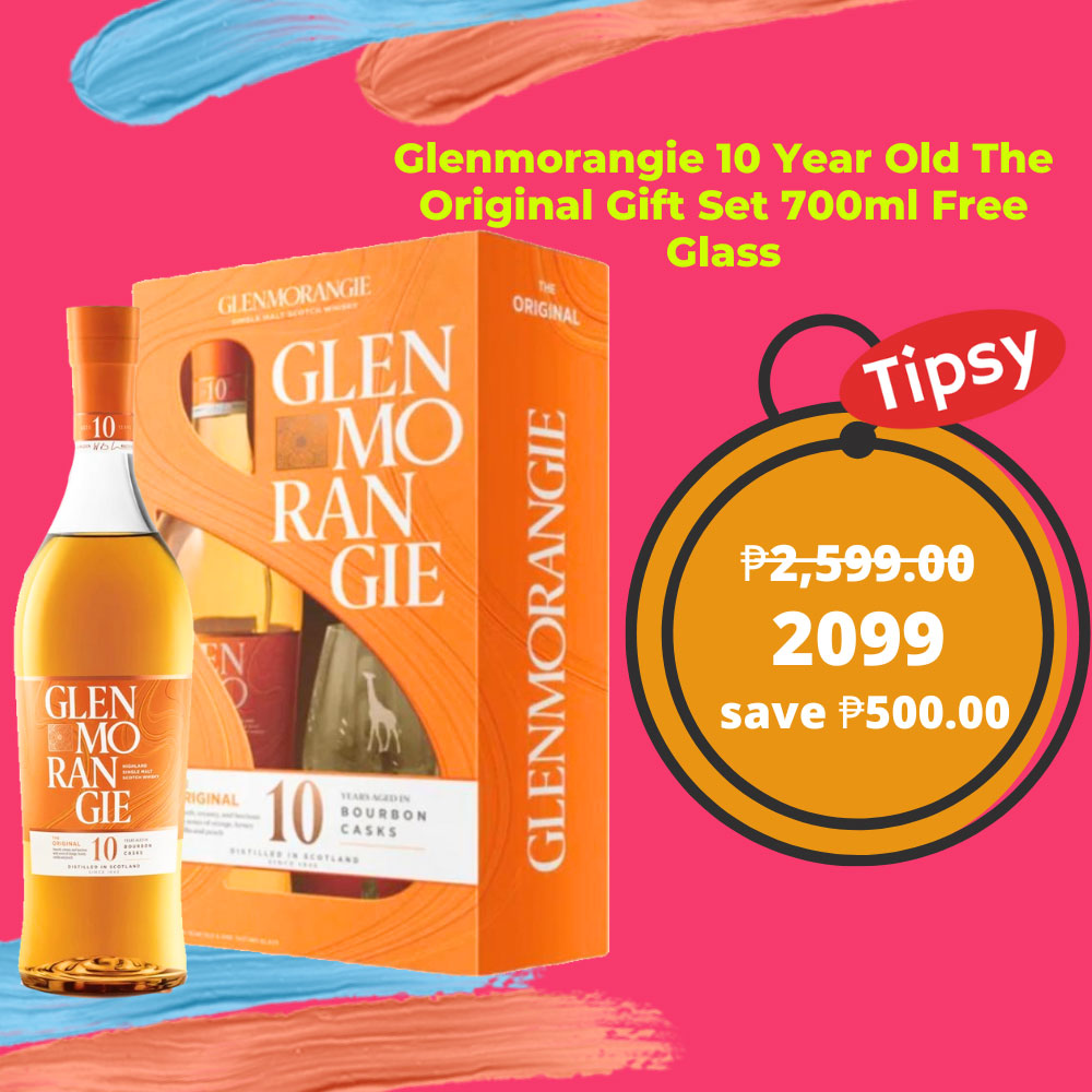 Buy Glenmorangie 10 Year Old The Original - Gift Set 700ml Single Malt Whisky at a Very Affordable Price in the Philippines