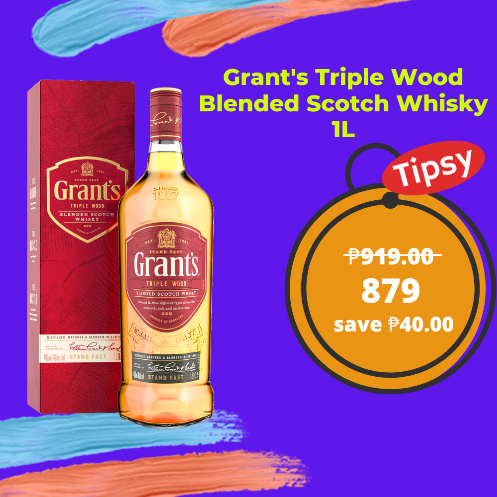 Buy Grant's The Family Reserve Whisky 1L (40% Abv) at a Very Affordable Price in the Philippines
