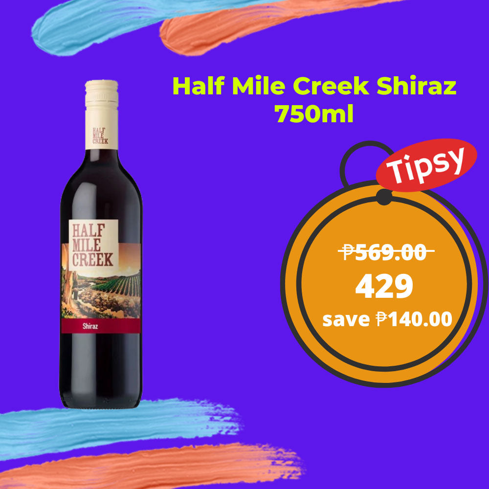 Buy Half Mile Creek Shiraz 750ml Wine at a Very Affordable Price in the Philippines