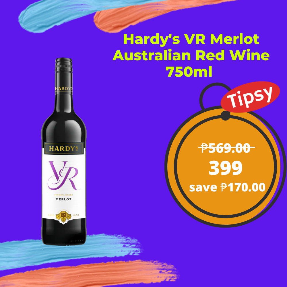 Buy Hardy's VR Merlot Australian Red Wine 750ml at a Very Affordable Price in the Philippines