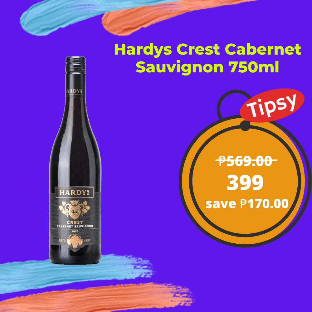 Buy Hardys Crest Cabernet Sauvignon Wine 750ml at a Very Affordable Price in the Philippines
