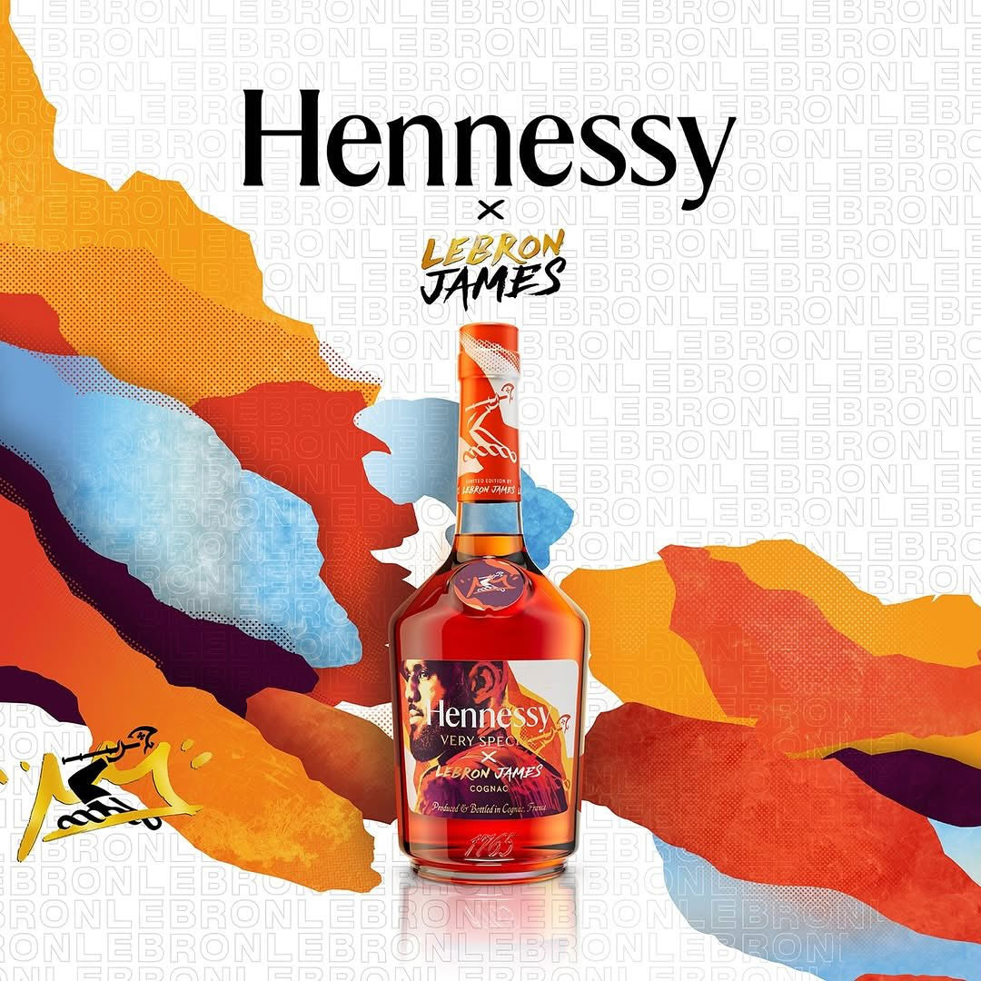 Hennessy VS Cognac 700ml x LeBron James Limited Edition (40% ABV)