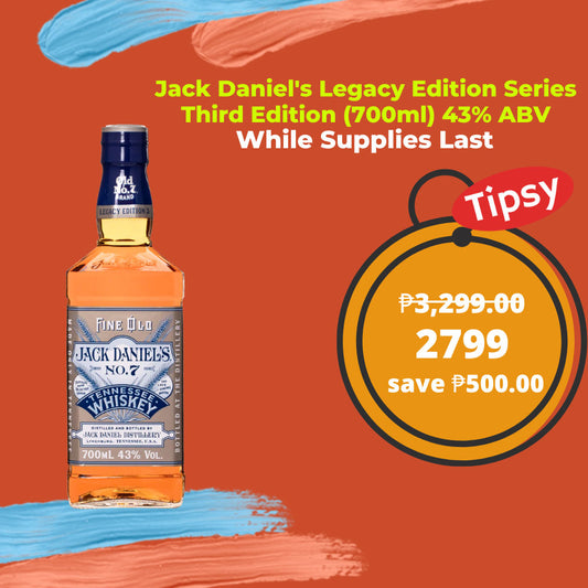 Jack Daniel's Legacy Edition Series Third Edition (700ml) 43% ABV Price Philippines
