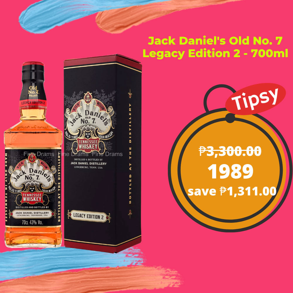 Jack Daniel's Old No. 7 Legacy Edition 2 700ml Price Philippines