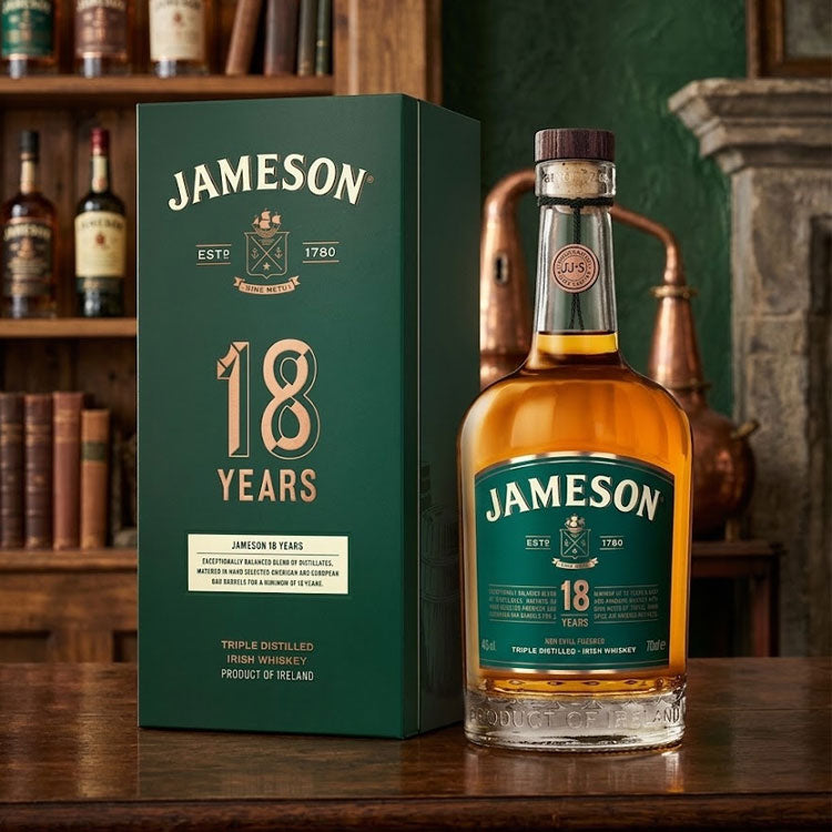 Jameson 18 Years Irish Whiskey (46 % abv)