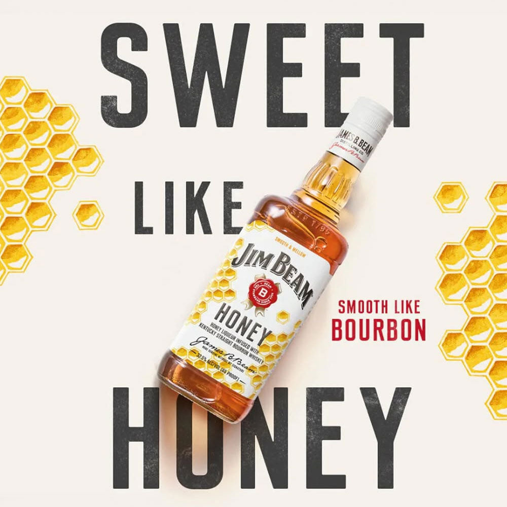 Jim Beam Honey is a delicious combination of real honey liqueur and genuine Jim Beam Bourbon.