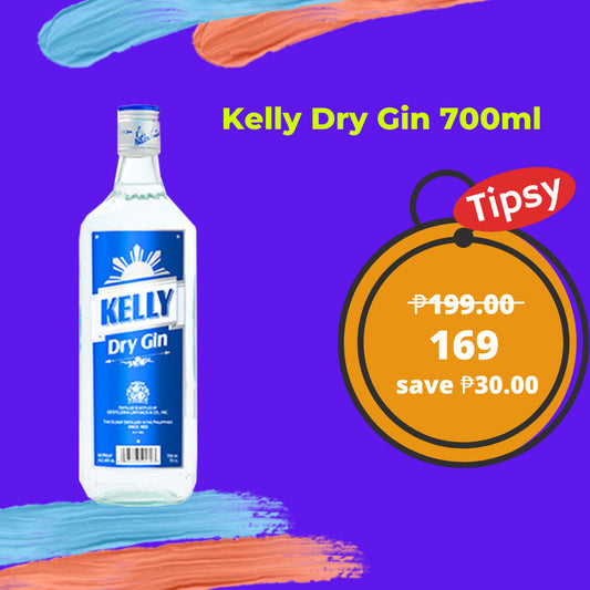 Buy Kelly Dry Gin 700ml at a Very Affordable Price in the Philippines