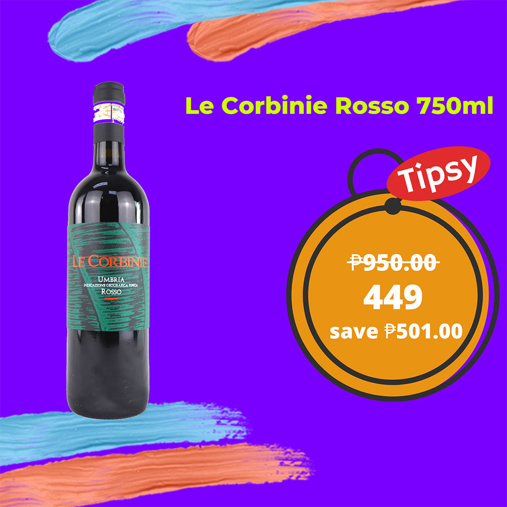 Buy Le Corbinie Rosso WIne 750ml at a Very Affordable Price in the Philippines